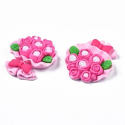 Opaque Resin Cabochons&nbsp;CRES-N024-80