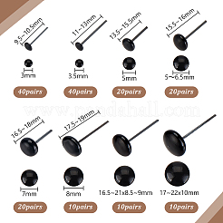 170 Pairs 8 Styles Plastic Craft Needle Felting Eyes&nbsp;FIND-PH0018-46