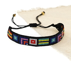 Miyuki Seed Braided Bead Bracelet&nbsp;BJEW-P269-14