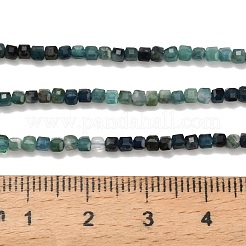 Natural Tourmaline Beads Strands&nbsp;G-L634-D01-2.5x2.5mm-C