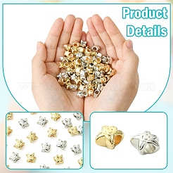 80Pcs 2 Colors CCB Plastic Beads&nbsp;CCB-YW0001-59