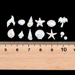 12 Grids Ocean Theme Resin Cabochons&nbsp;MRMJ-D001-02A