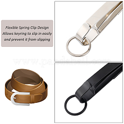 2 Sets 2 Colors Belt Loop Keychain Chip&nbsp;KEYC-CP0001-23