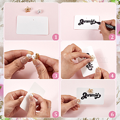 24Pcs Blank Paper Cards&nbsp;AJEW-BC0011-43