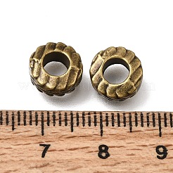 Tibetan Style Alloy European Beads&nbsp;AL-CBA3B63-17AB