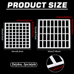 Acrylic Drawing Painting Stencils Templates&nbsp;DIY-BC0015-50C