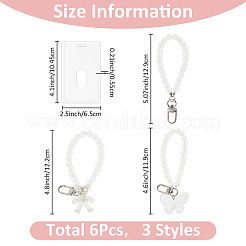 3Pcs Plastic ID Card&nbsp;AJEW-FH0004-77