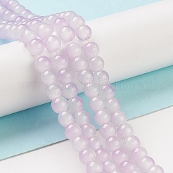 Baking Paint Glass Beads Strands&nbsp;DGLA-R053-01B