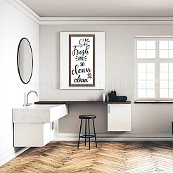 Chemical Fiber Oil Canvas Wall Art&nbsp;HJEW-FG0001-06B