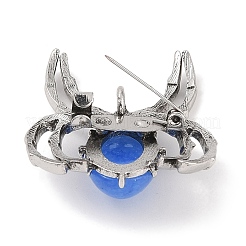 Natural White Jade Brooches&nbsp;G-A224-01AS-19