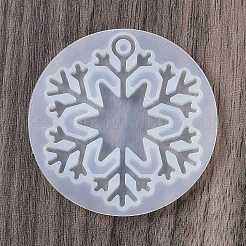 Christmas Snowflake DIY Silicone Pendant Molds&nbsp;DIY-A054-01C