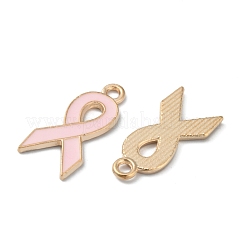 Light Gold Tone Zinc Alloy Enamel Pendants&nbsp;ENAM-WH0061-10B-02