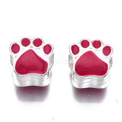 Alloy Enamel European Beads&nbsp;ENAM-N052-24I