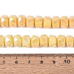Anti-Tarnish Electroplate Glass Beads Strands&nbsp;GLAA-T025-10mm-11C
