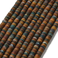 Natural Ocean Jasper Beads Strands&nbsp;G-P575-B47-6x1mm