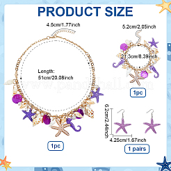 1Pc Alloy & Resin & Plastic Imitation Pearl Charm Bracelets&nbsp;SJEW-PH0001-34