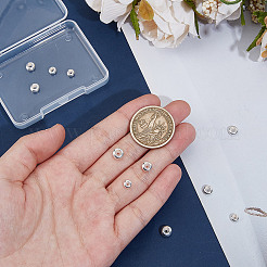 12Pcs 925 Sterling Silver Beads&nbsp;STER-DR0001-25A