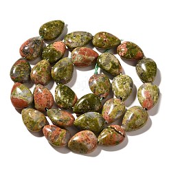 Natural Unakite Beads Strands&nbsp;G-I377-A27