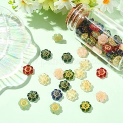 70Pcs 7 Colors Transparent Glass Beads&nbsp;GLAA-CJ0002-92