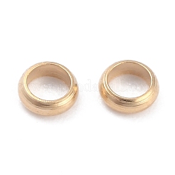 Rack Plating Brass Spacer Beads&nbsp;KK-O139-16A-G