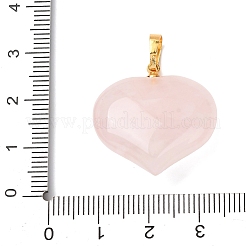 Natural Rose Quartz Pendants&nbsp;G-B188-02G-04