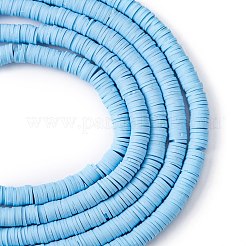 Handmade Polymer Clay Beads Strands&nbsp;CLAY-R089-6mm-Q101