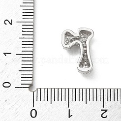 Brass Micro Pave Cubic Zirconia Pendants&nbsp;KK-A300-02P-R