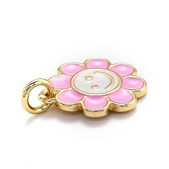 Brass Enamel Charms&nbsp;X-KK-O135-01A