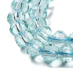 Transparent Glass Beads Strands&nbsp;GLAA-A014-03E