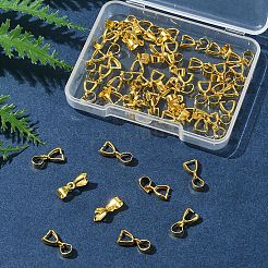 50Pcs Brass Ice Pick Pinch Bails&nbsp;IFIN-FS0001-47A