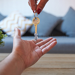 10Pcs 8 Style Alloy Keychain&nbsp;KEYC-CP00010