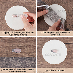 10 Rolls PET Nail Art Stickers&nbsp;MRMJ-SP0001-47A