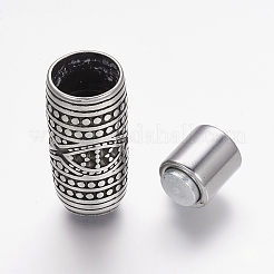 304 Stainless Steel Magnetic Clasps&nbsp;STAS-E136-32