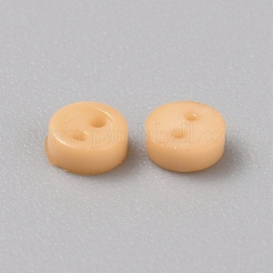 Mini Resin Button&nbsp;FIND-WH0260-26H