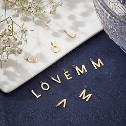 14Pcs 5 Style Brass Charms&nbsp;KK-AR0003-64