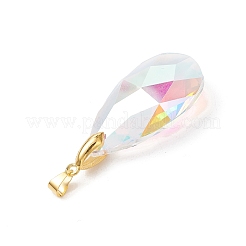 Brass & Glass Pendants&nbsp;PALLOY-JF05368