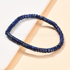 Natural Lapis Lazuli Beads Stretch Bracelets&nbsp;BJEW-F523-03A