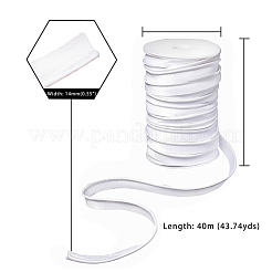 Polyester & Cotton Fabic Band&nbsp;FIND-WH0036-01