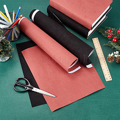 2 Sheets 2 Colors Faux Suede Book Covers&nbsp;DIY-CP0011-10B