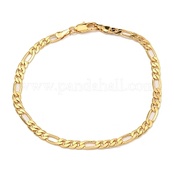Brass Figaro Chain Bracelets & Necklaces for Women&nbsp;NJEW-U011-11G
