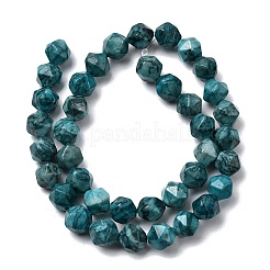 Natural Map Stone Beads Strands&nbsp;G-Z119-A23-03
