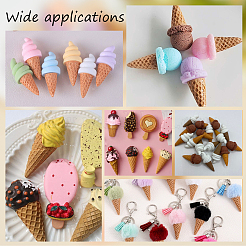 30Pcs Resin Decoden Cabochons&nbsp;CRES-SC0003-32B