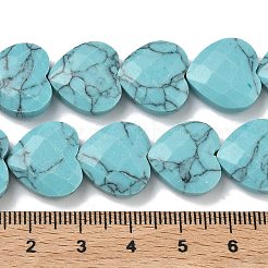 Synthetic Turquoise Beads Strands&nbsp;G-A309-A16-01