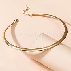 Alloy Circle Ring Choker Necklaces for Women&nbsp;FS-WGE9154-01
