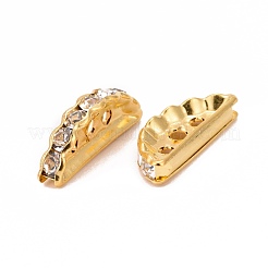 Brass Rhinestone Bridge Spacers&nbsp;RB-RSB024-M-NF