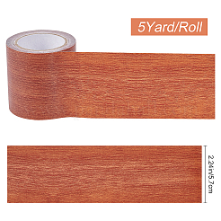 Non-woven Fabrics Imitation Wood Grain Adhesive Tape&nbsp;DIY-GF0005-15A