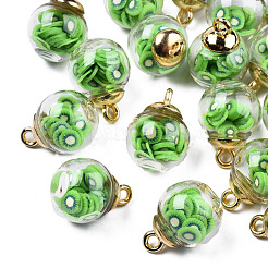 Glass Ball Pendants&nbsp;GLAA-TD003-01C