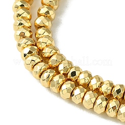 Electroplated Synthetic Non-Magnetic Hematite Beads Strands&nbsp;G-H020-D01-03