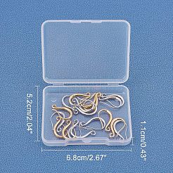 Brass Earring Hooks&nbsp;KK-FH0001-24
