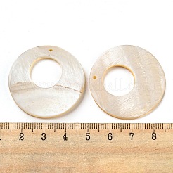 Natural Freshwater Shell Pendants&nbsp;BSHE-Z005-07